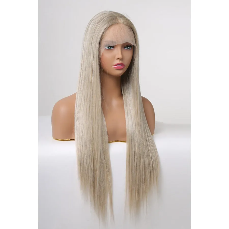 13*2" Lace Front Wigs Synthetic Long Straight 27" 150% Density