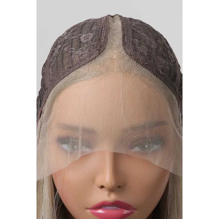 13*2" Lace Front Wigs Synthetic Long Straight 27" 150% Density