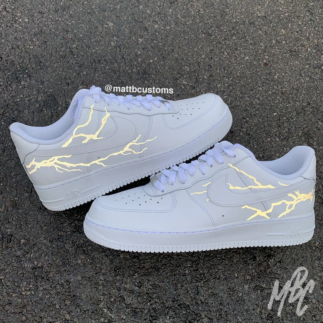 3M Reflective Lightning - Air Force 1 Custom