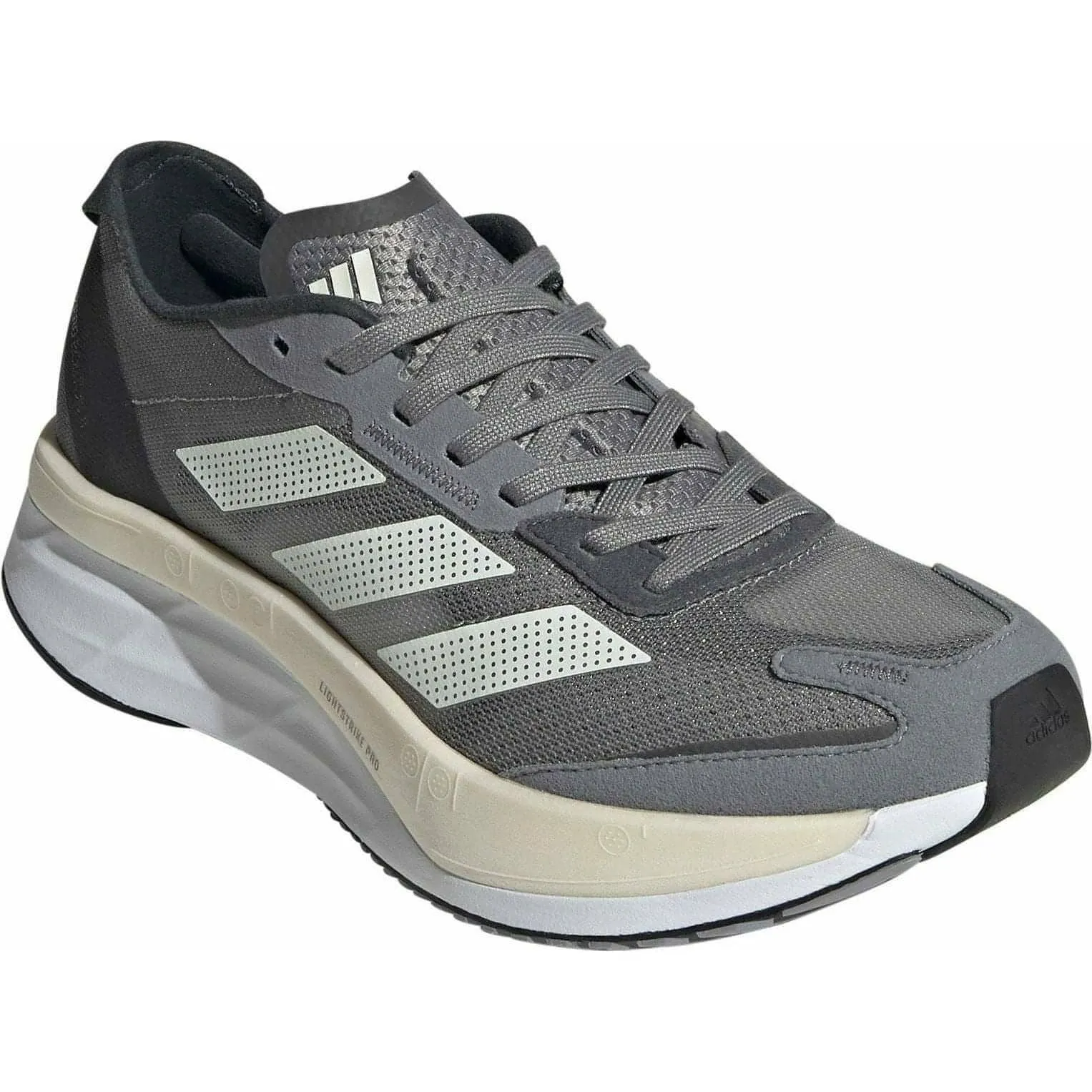 adidas Adizero Boston 11 Womens Running Shoes - Grey