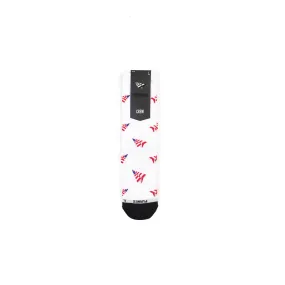 American Dream Armada Crew Sock (White)