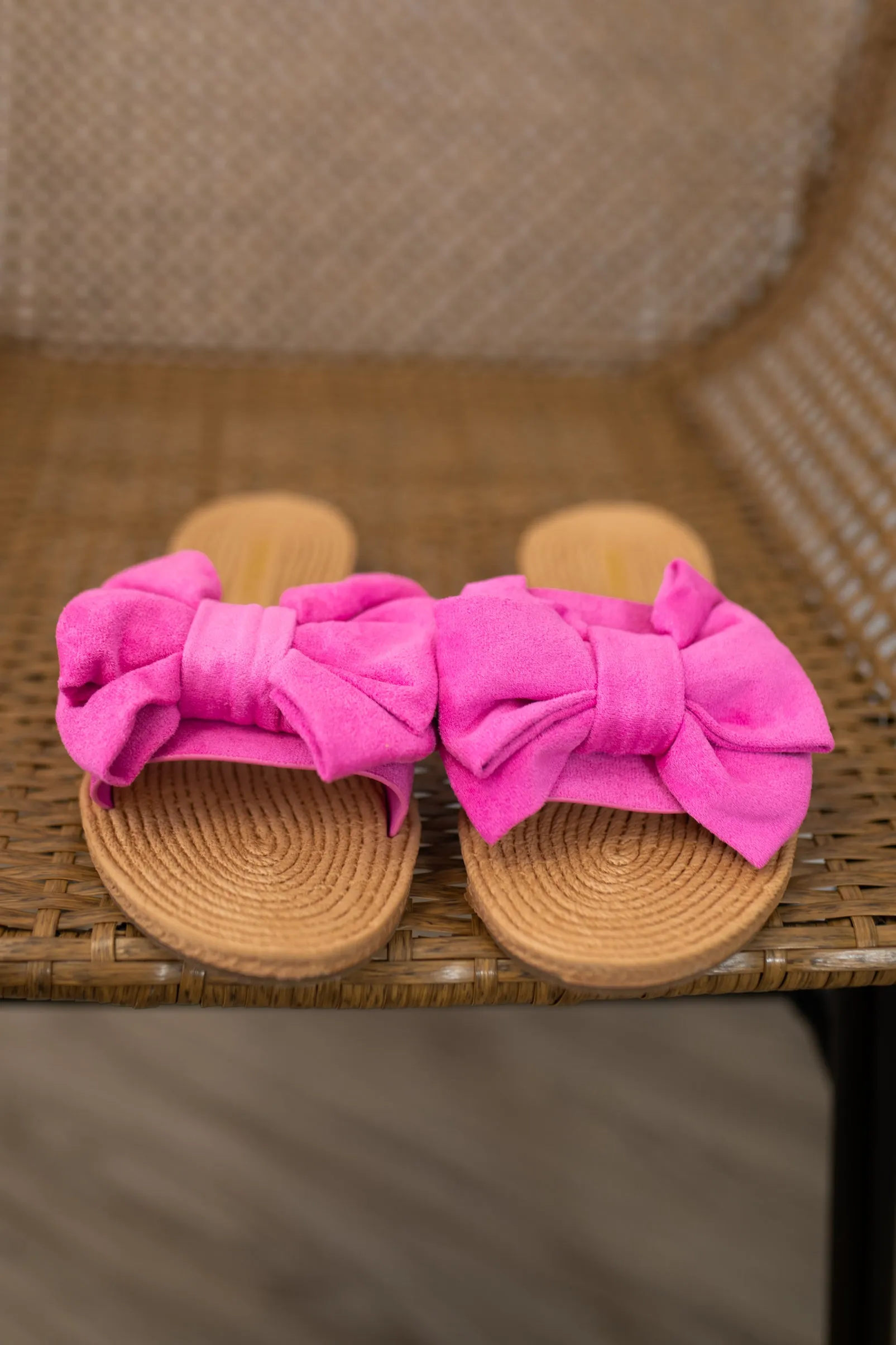 Bamboo Hot Pink Athena Sandals