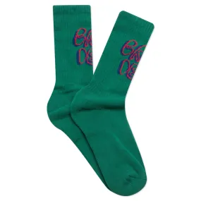 Bd Stringy Socks - Green