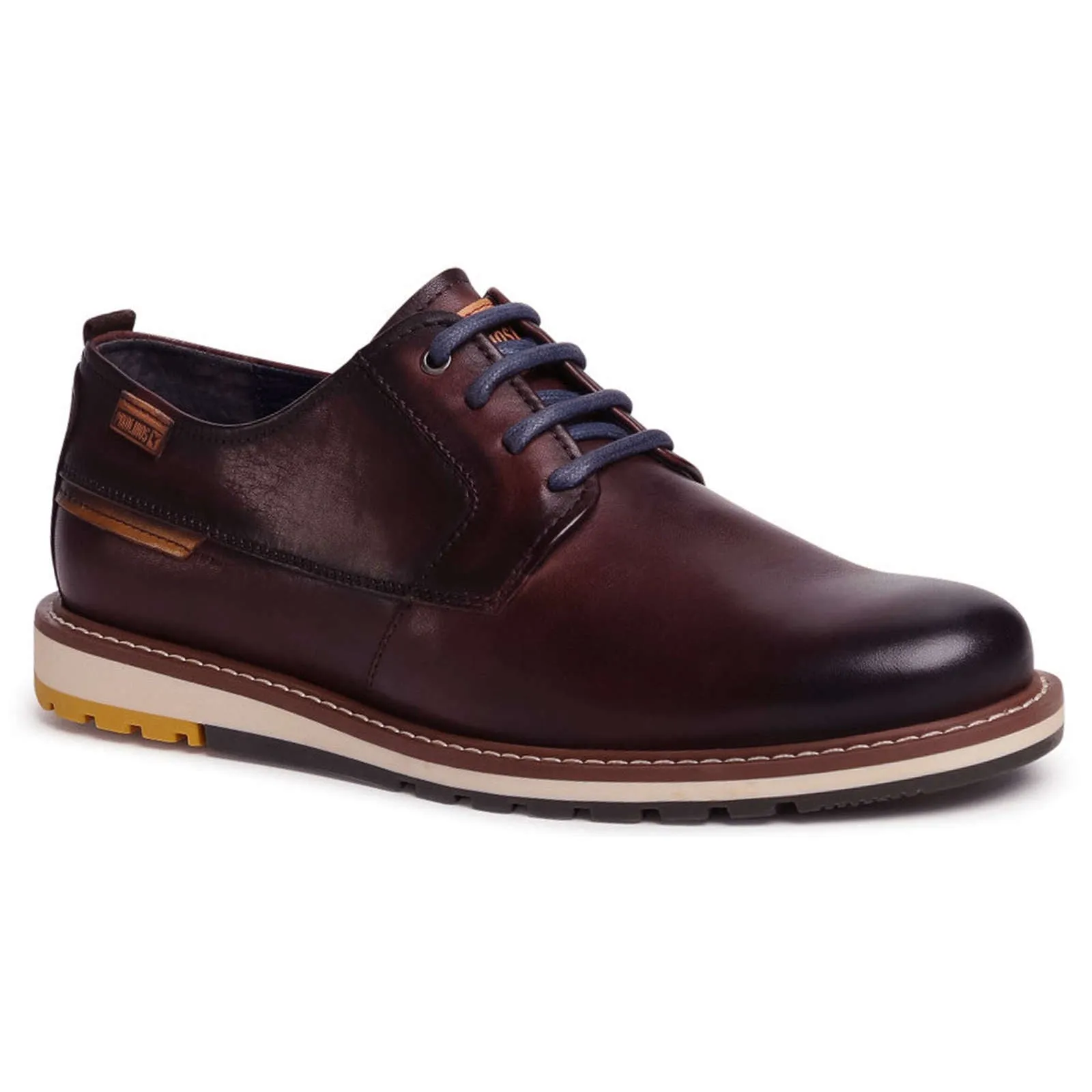 Berna Calfskin Leather Men's Bluchers