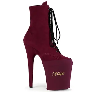 Burgundy Lycra - Platform Shoe Protectors - Pleaser USA