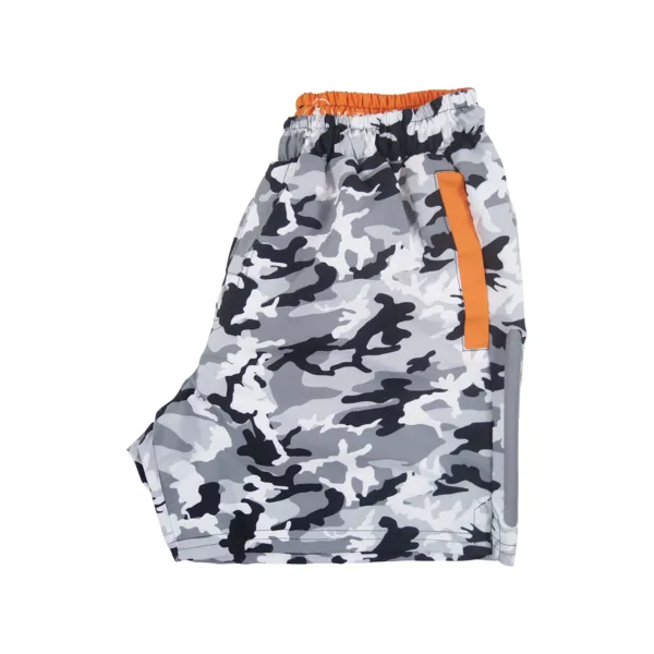 Camo Swim Trunks | Grey