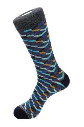 Chain Stripe Sock