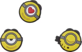 CROCS MINIONS 3 PACK JIBBITZ