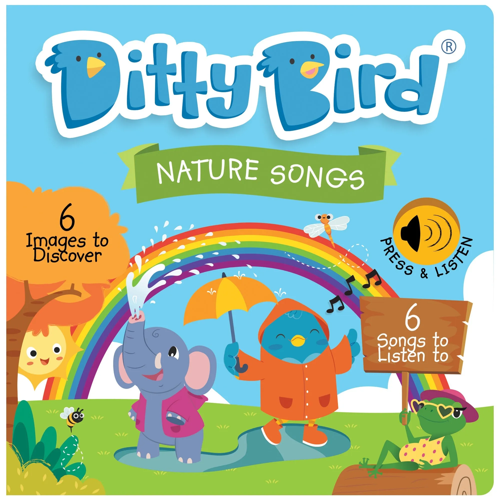 Ditty Bird Nature Songs Sound Board Book