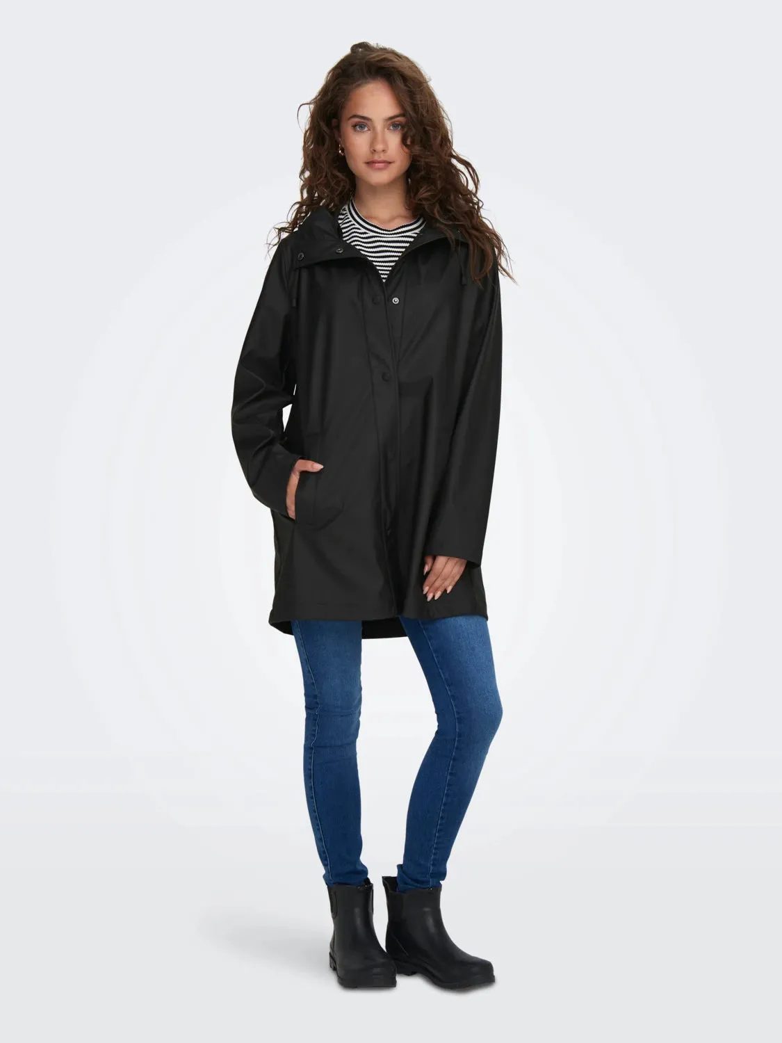 Ellen Raincoat - Black