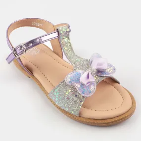 Girls Sandal 1031-1-Purple