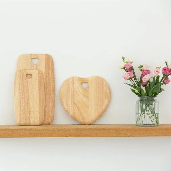 Heart Wooden Cutting Board