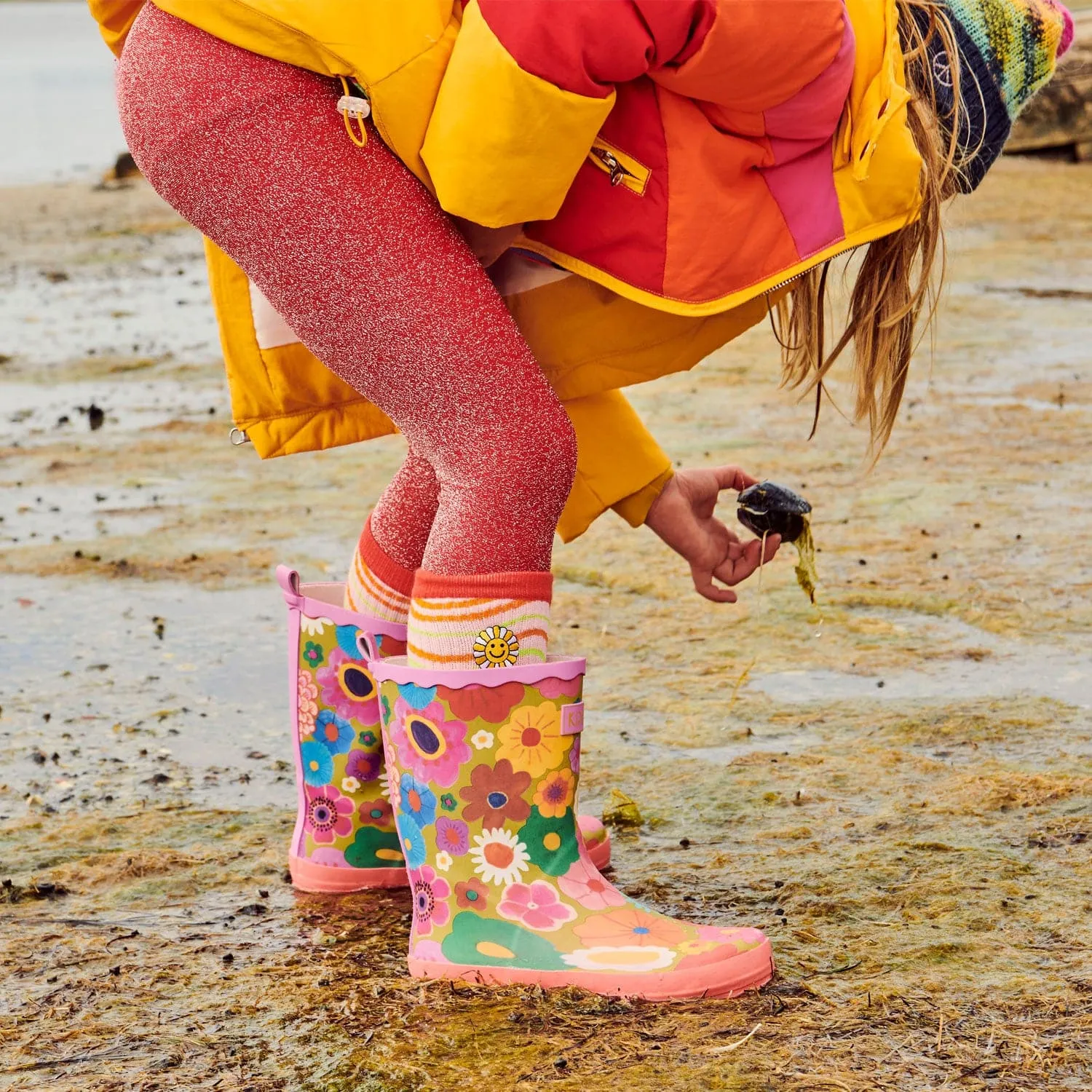 Kip & Co | Flower Bed Gumboot - Kids