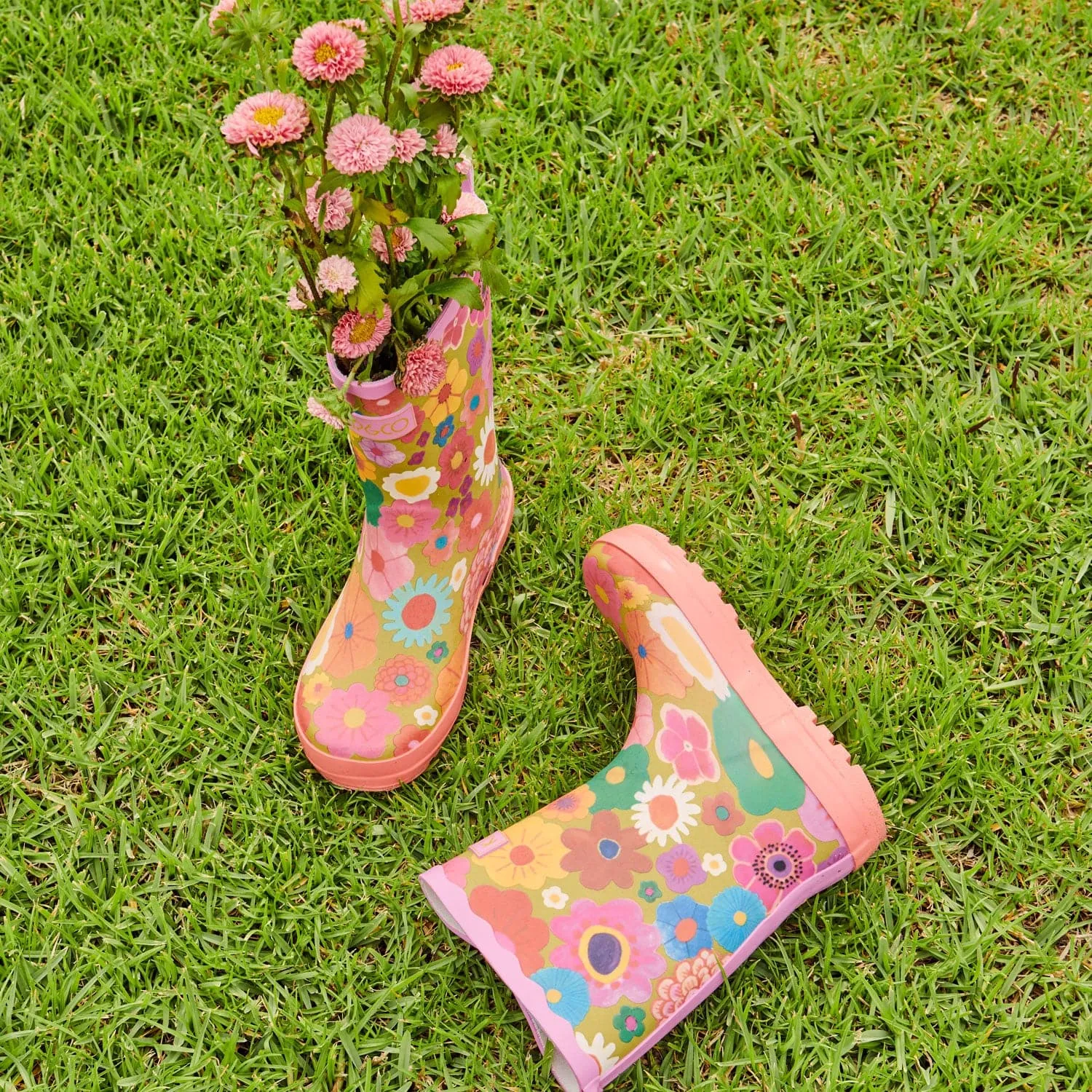 Kip & Co | Flower Bed Gumboot - Kids