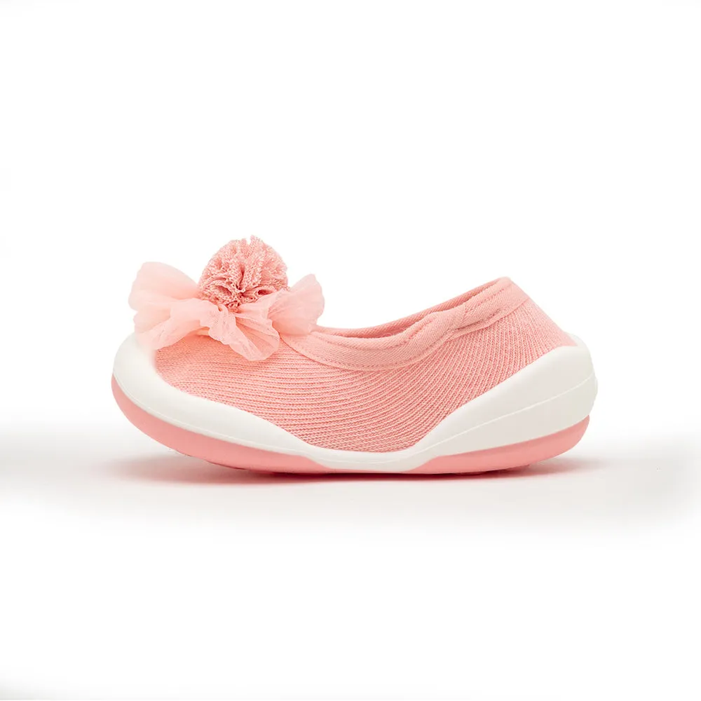 Komuello Baby Shoes - Flat - Pompom Flower