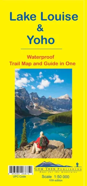 Lake Louise/Yoho Waterproof Map