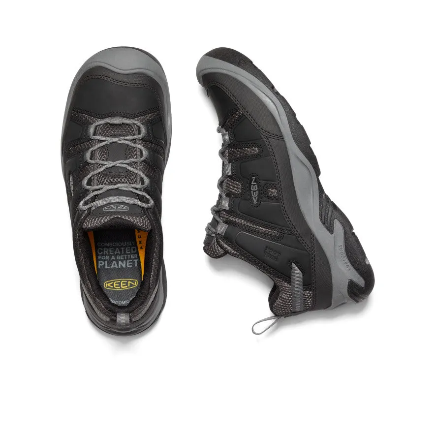 Men's Circadia Vent Shoe  |  Black/Steel Grey