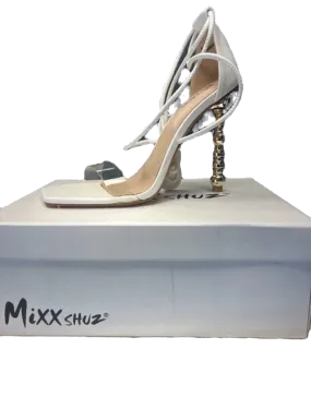 Mixx Shuz "Diva" Heels White