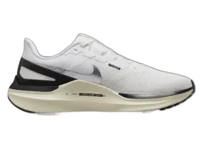 Nike Air Zoom Structure 25 (B Width) - White/Black Sail Coconut Milk (Womens)