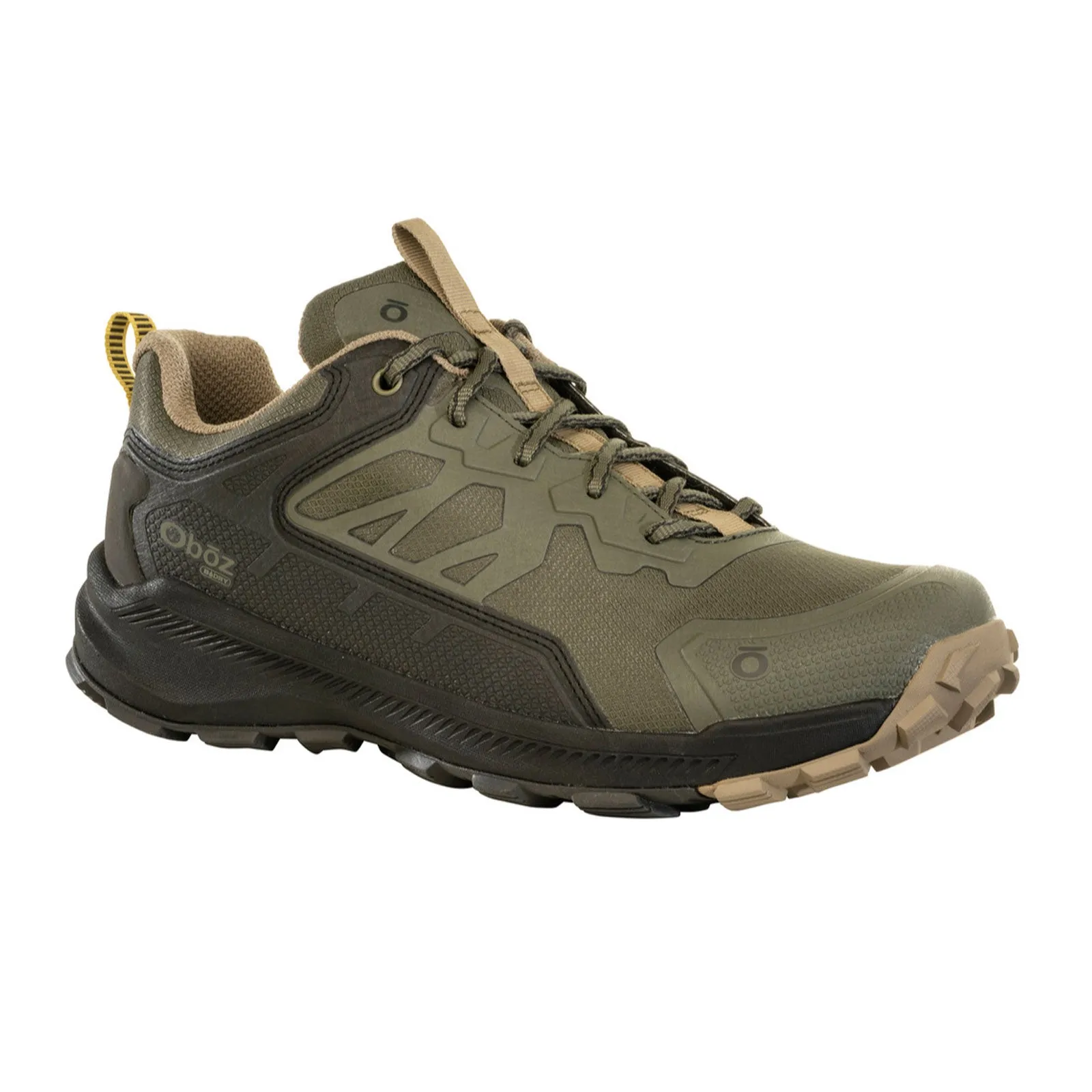 Oboz Katabatic Low B-DRY Hiking Shoe (Men) - Evergreen