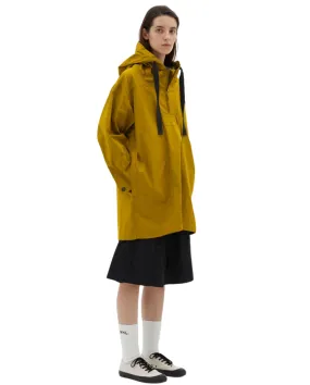 Ochre Oversized Kagool Jacket - Cotton Ripstop Material