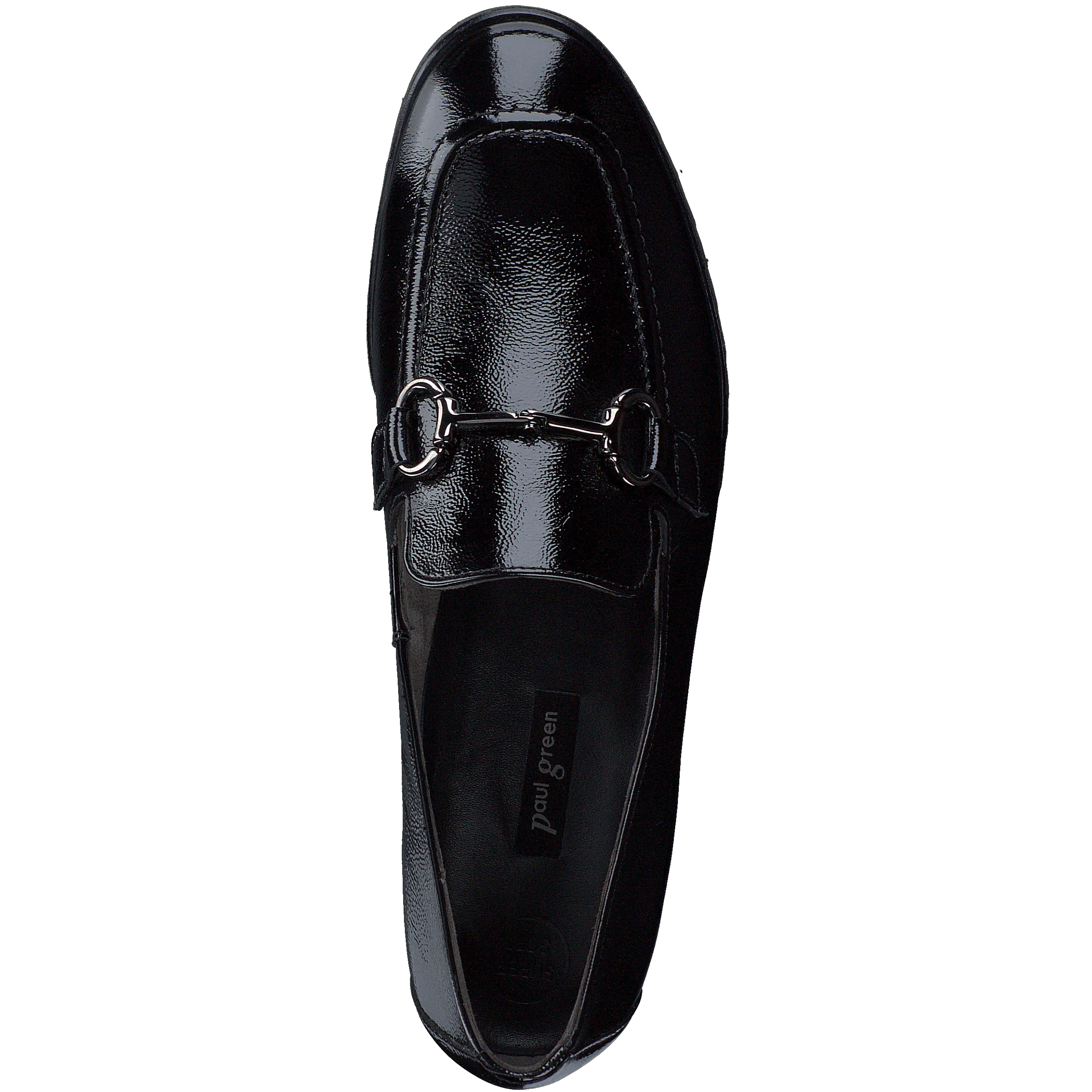 PAUL GREEN 1027 Black Patent Leather Loafer