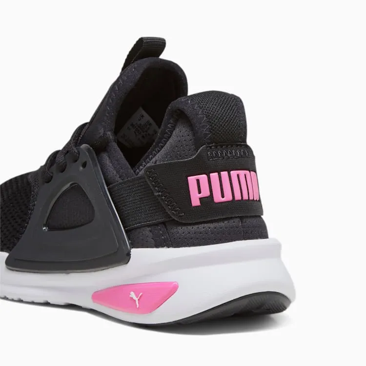 PUMA JUNIOR ENZO BLACK/PINK SHOES