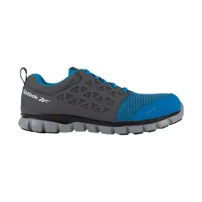 Reebok Work Men's Sublite Cushion Alloy Toe ESD Work Shoe - Grey/Blue