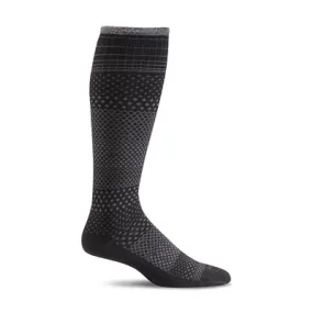 SOCKWELL MICRO GRADE BLACK COMPRESSION 15-20mmHG - SW36W-BLK