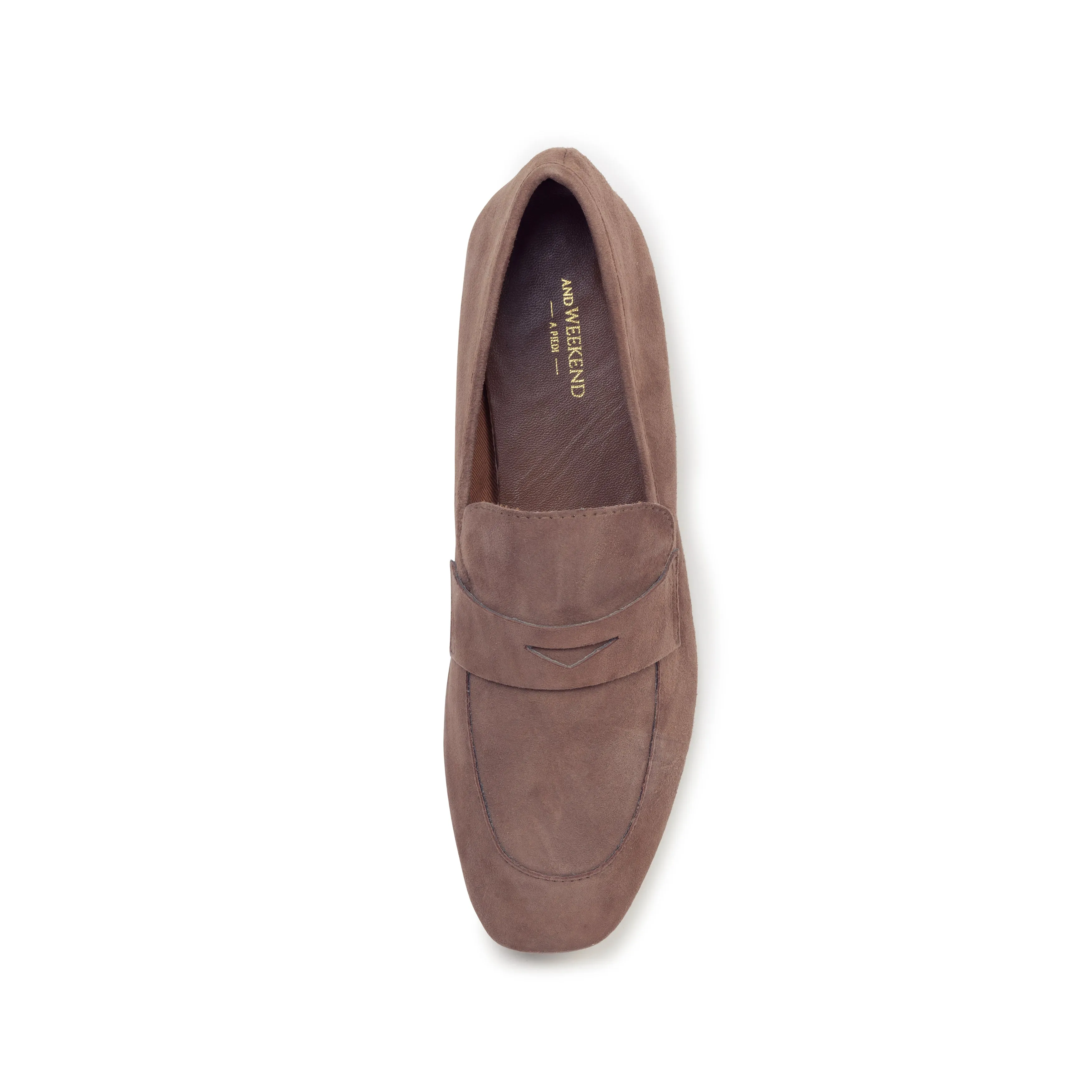 The Sunday Papers Loafer | Brown Suede