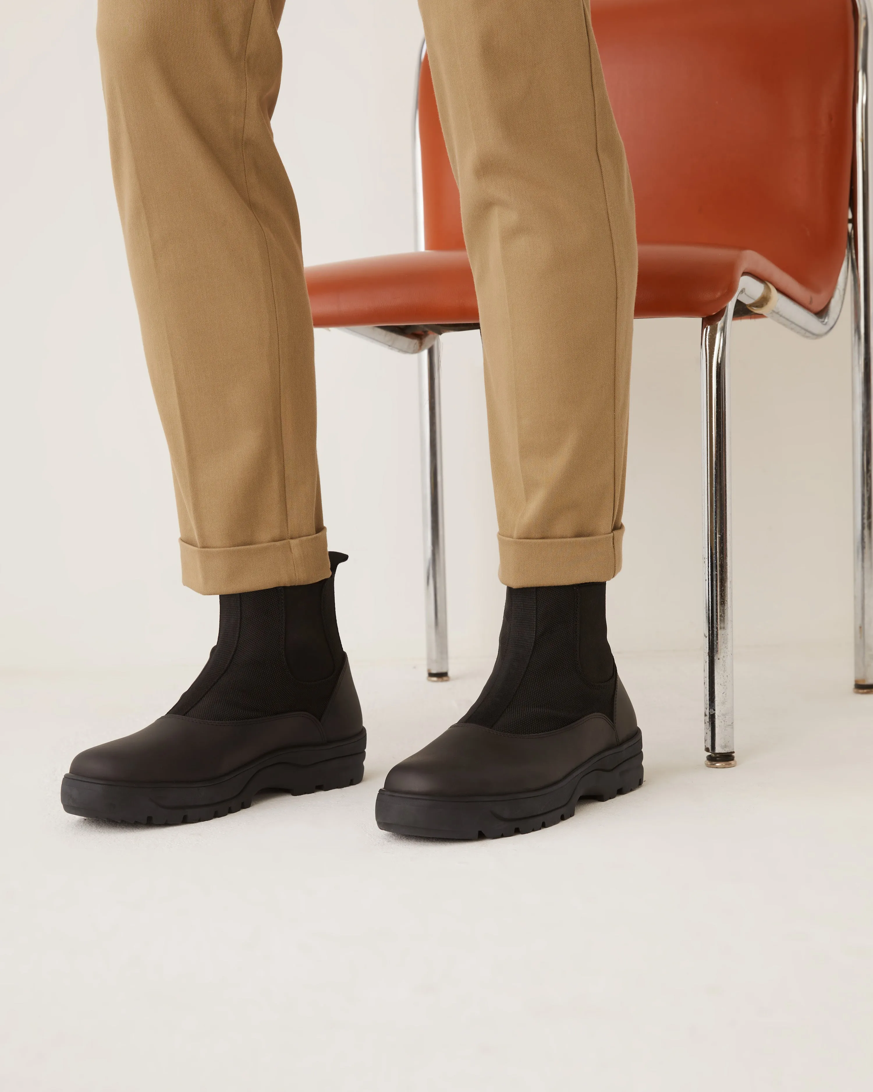 The Thesus x Frank And Oak Anyday Rainboot in Black