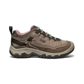 Women's Targhee IV Waterproof Hiking Shoe  |  Brindle/Nostalgia Rose