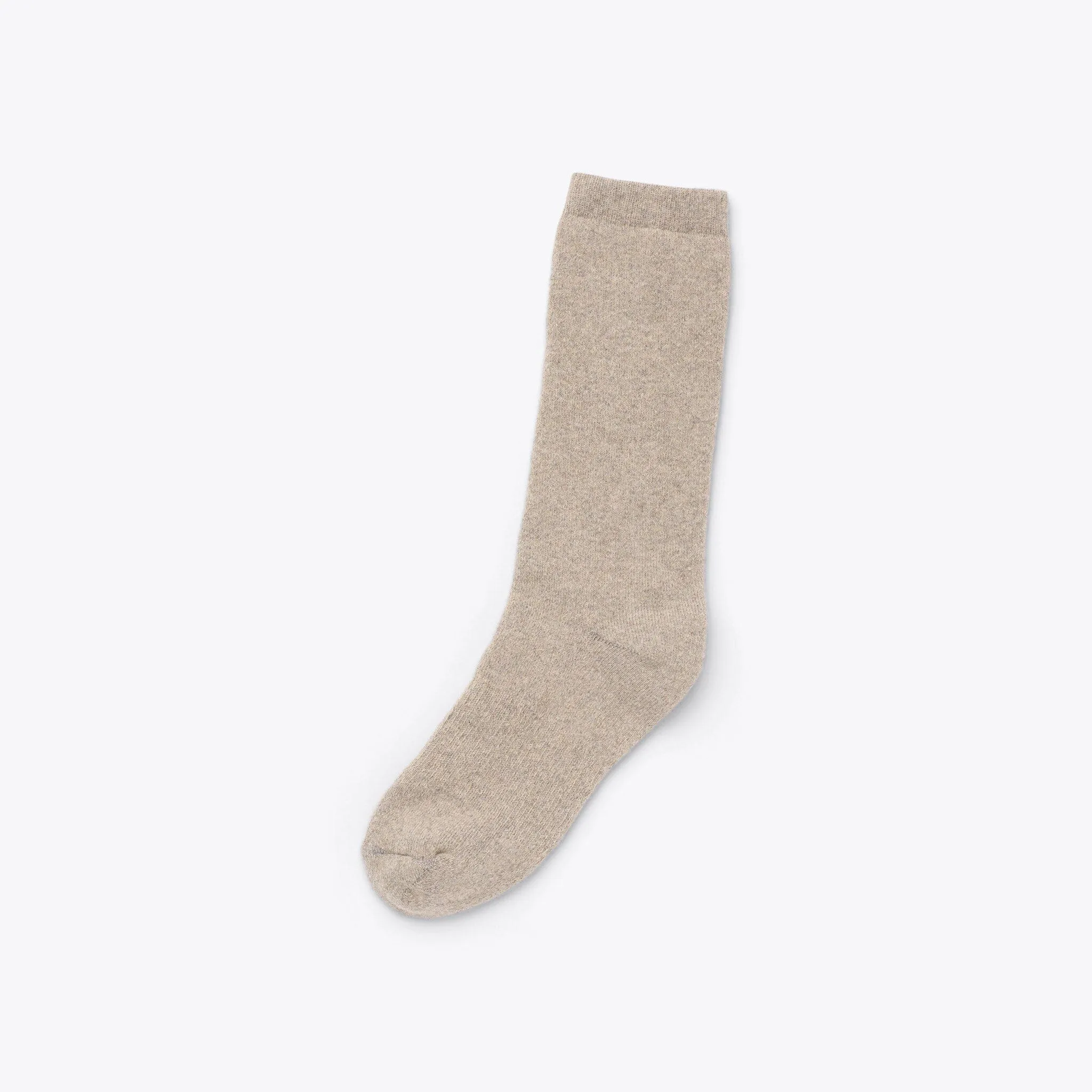 Wool Cushion Crew Hiker Sock Khaki