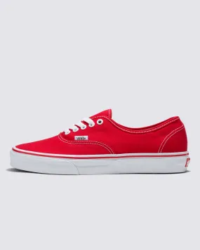 Zapatillas Vans Authentic Plain - Red