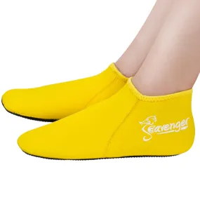 Zephyr 3mm Neoprene Socks - Yellow